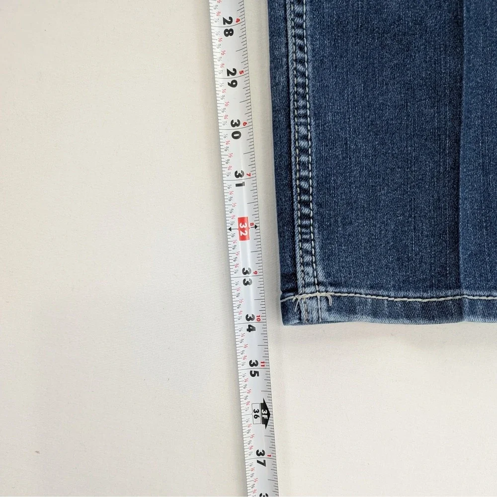 Ariat Rebar Riveter Straight Jeans 31L Mid Rise Nightride Work Denim 34